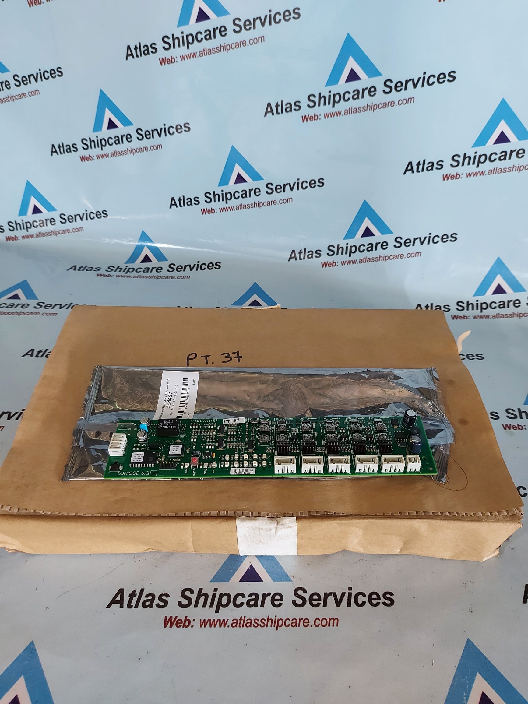 SCHINDLER LONIOCE 5.QA 594457 ELEVATOR BOARD